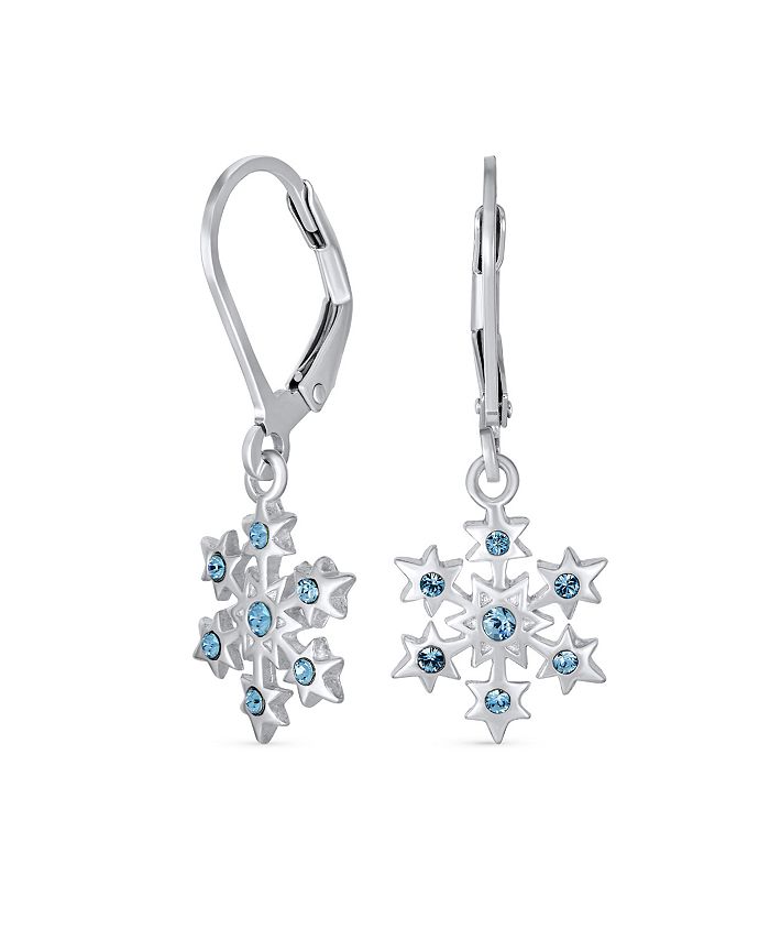 Bling Jewelry Blue Holiday Party Jewelry Set with CZ Cubic Zirconia ...