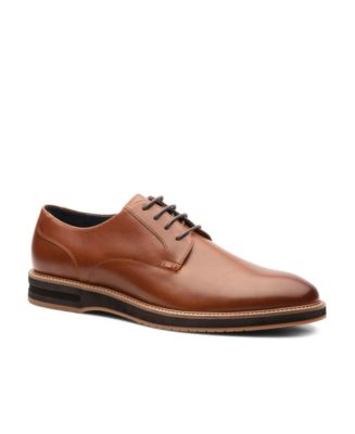 Men's Dalton Dress Casual Hybrid Lace-Up Plain Toe Leather Shoes - Macy's