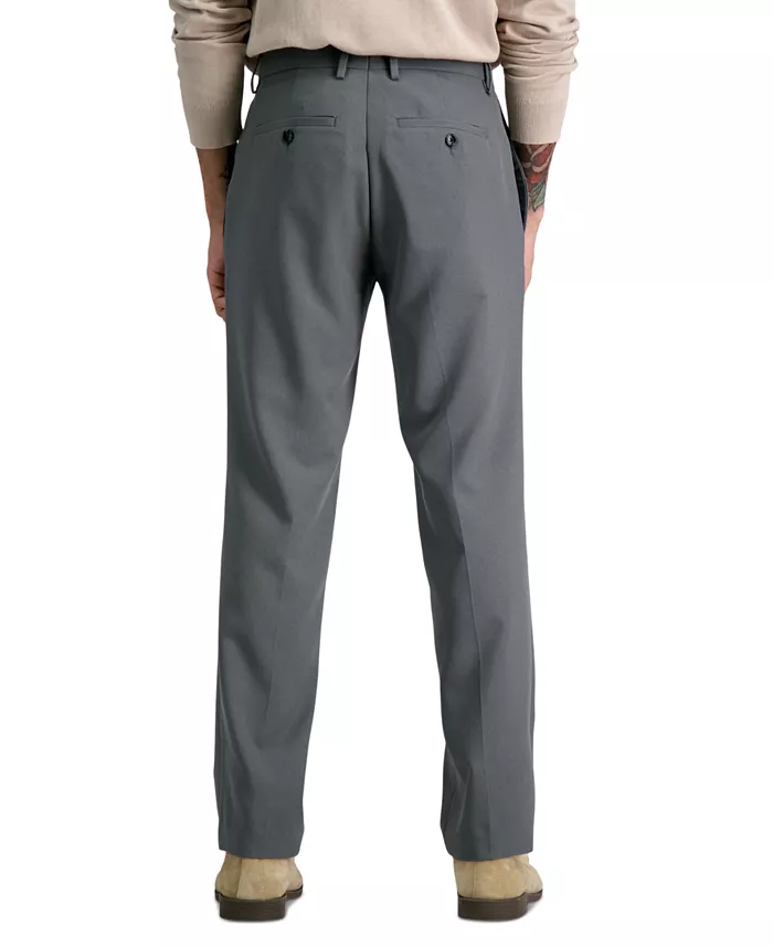 Men's Modern-Fit Micro-Check Dress Pants - thumbnail 4