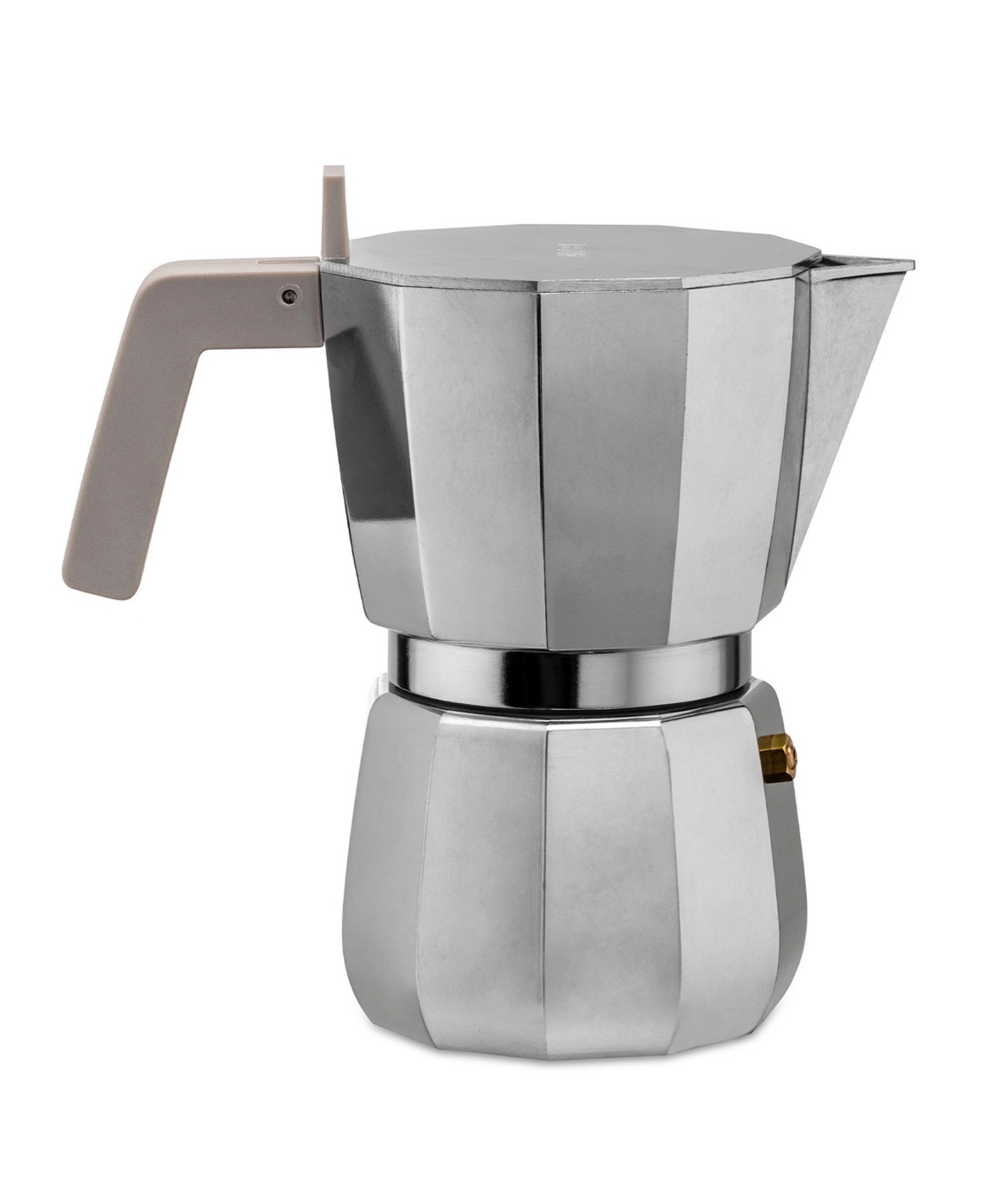 Alessi 6 Cup Stovetop Coffeemaker By David Chipperfield In Silver
