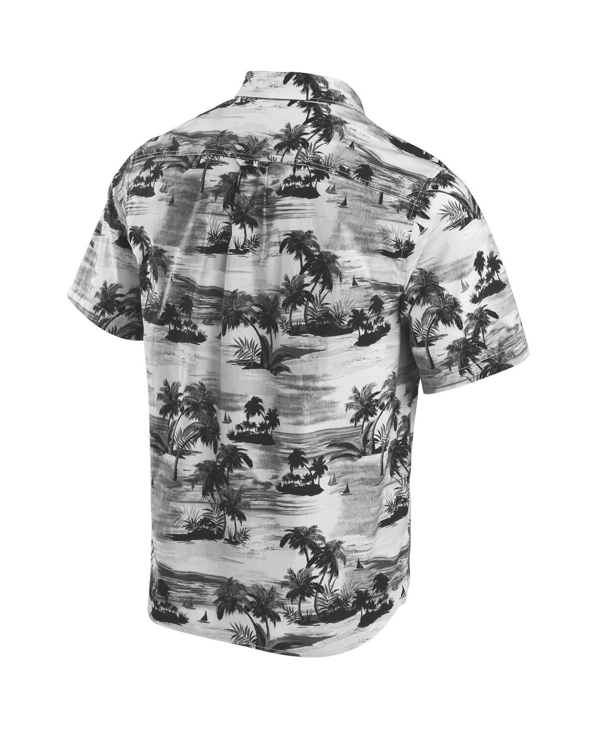 Shop Tommy Bahama Men's  Black Ohio State Buckeyes Tropical Horizons Button-up Shirt