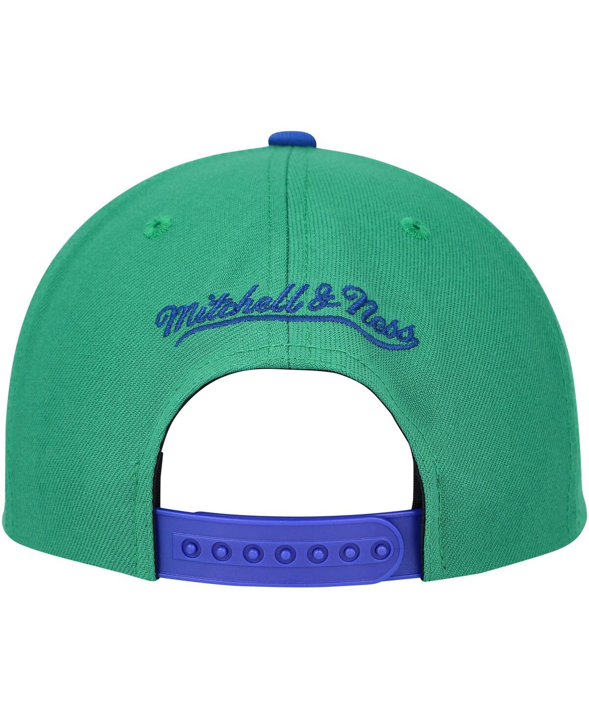Mitchell & Ness Men's  Green Vancouver Canucks Core Team Ground 2.0 Snapback Hat In Green