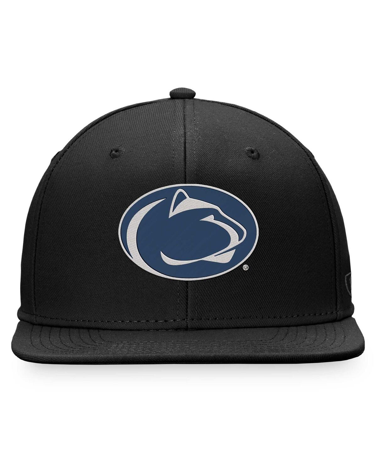 Shop Top Of The World Men's  Black Penn State Nittany Lions Dusk Flex Hat