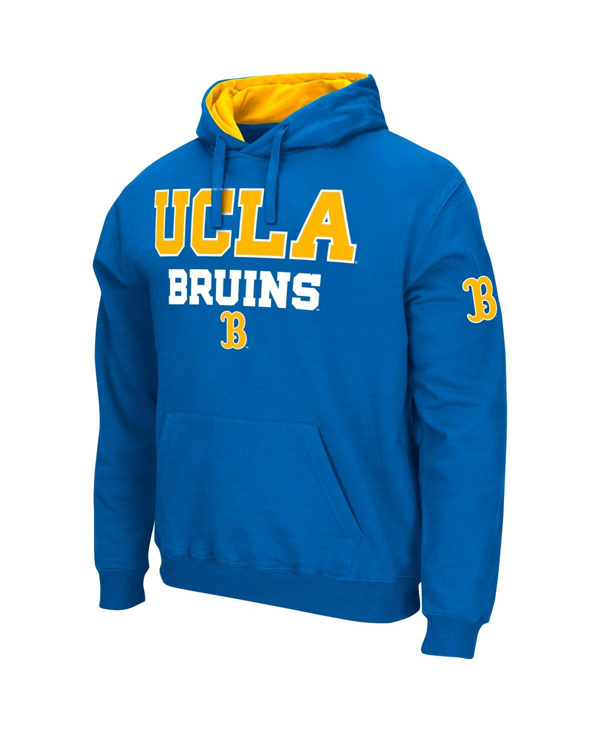 Colosseum Men's  Blue Ucla Bruins Sunrise Pullover Hoodie In Blue