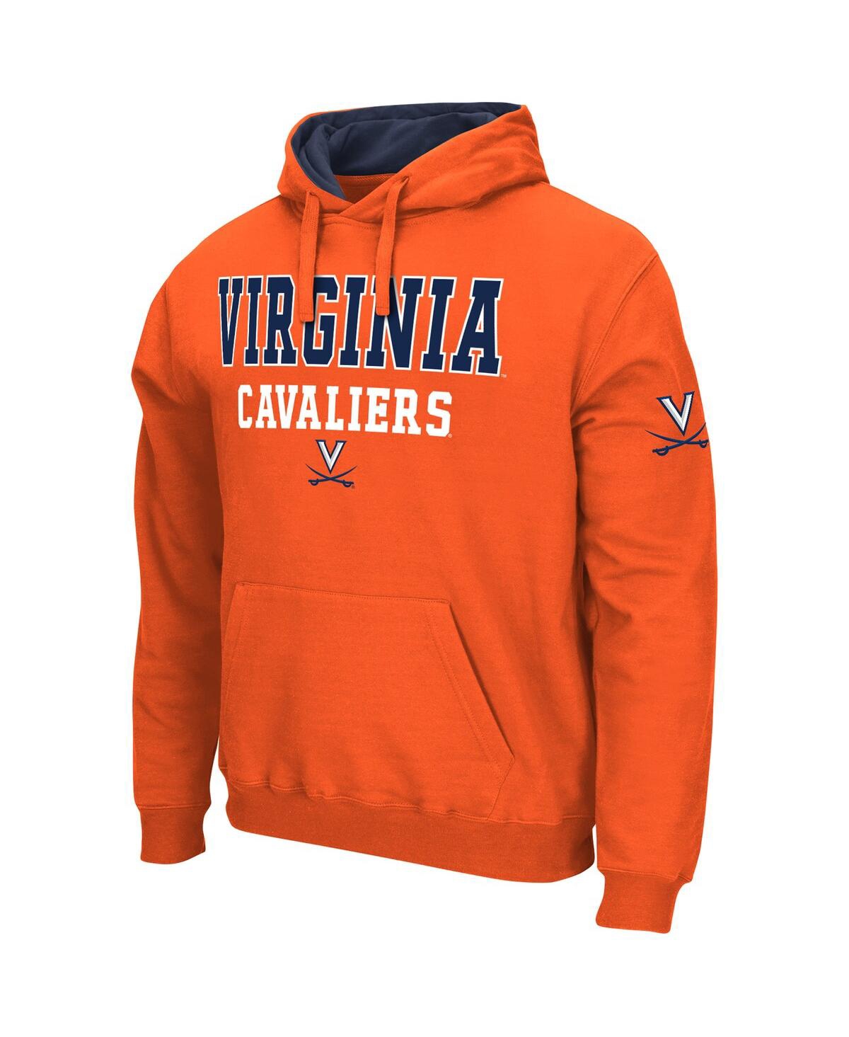 Shop Colosseum Men's  Orange Virginia Cavaliers Sunrise Pullover Hoodie