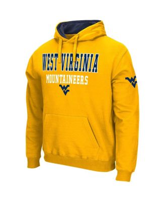 Men's Gold West Virginia Mountaineers Sunrise Pullover Hoodie