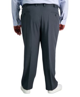 Men's Big & Tall Cool 18&reg; PRO Classic-Fit Expandable Waist Flat Front Stretch Dress Pants