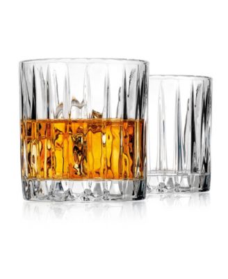Parallels Double Old-Fashioned Glasses, Set of 6