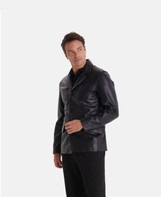 Men's Safari Jacket, Black