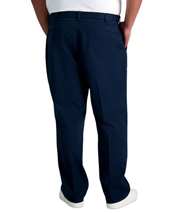 Haggar Men's Big & Tall Classic-Fit Khaki Pants - Macy's
