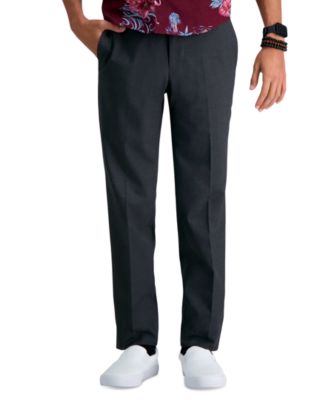 JMH Men's 4 Way Stretch Slim Fit Flat Front Dress Pant