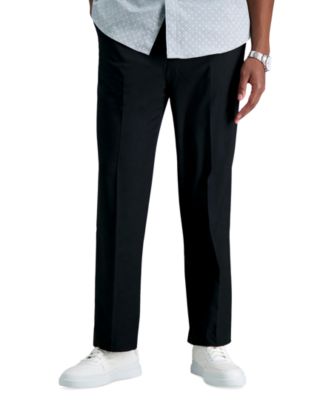Men's Big & Tall Premium Comfort Stretch Classic-Fit Solid Flat Front Dress Pants