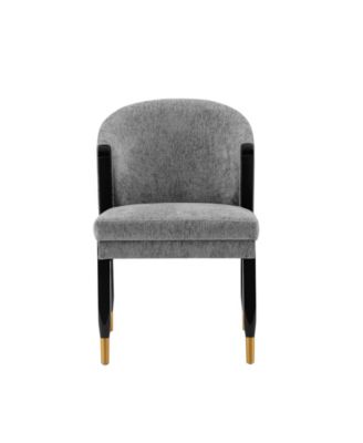 Ola 21.46" Wide Chenille Upholstered Dining Chair