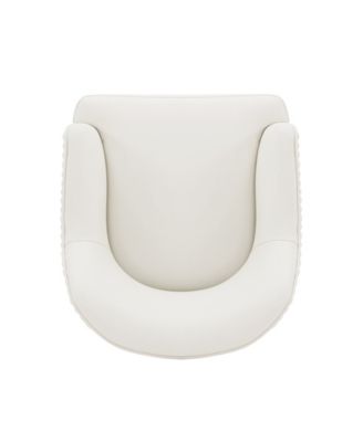 Raya Leatherette Upholstered Dining Armchair