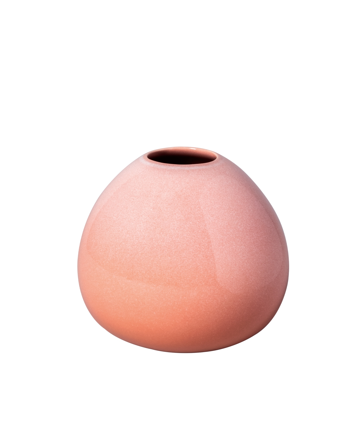 Villeroy & Boch Perlemor Home Drop Vase, Small In Coral