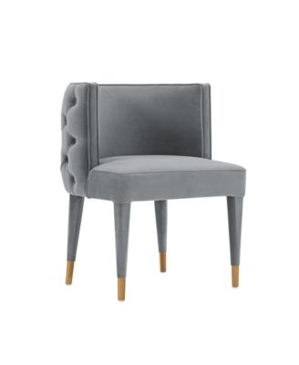 Maya 2-Piece Velvet Upholstered Dining Chair Set