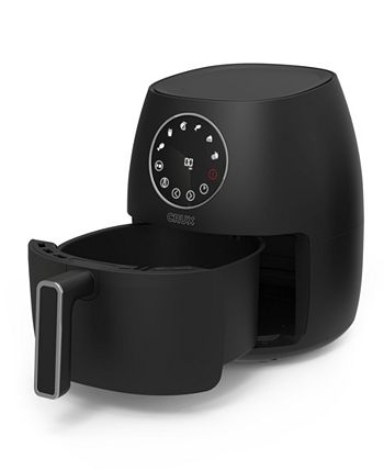 Crux 3.7-Qt. 1300 Watt Nonstick Digital Air Fryer - Matte Grey