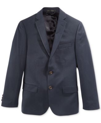 womens navy blue suit macy's