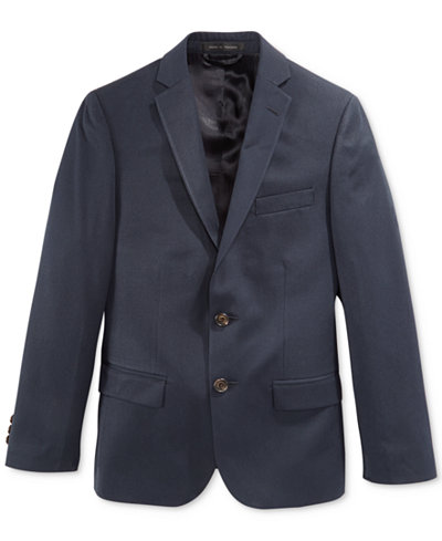 Lauren Ralph Lauren Boys' Solid Navy Suit Jacket