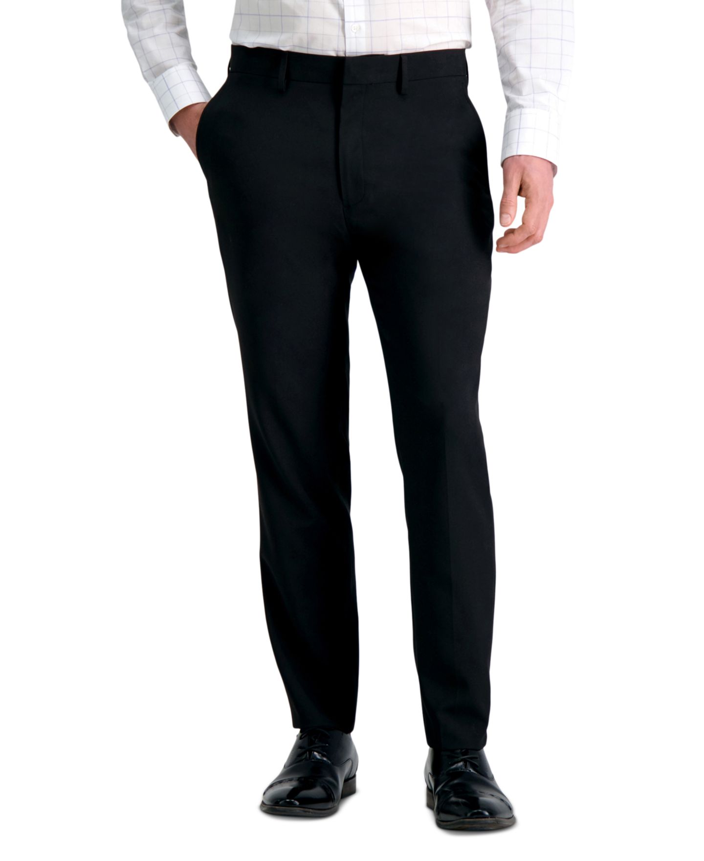 Мужские брюки Haggar Smart Wash® Slim Fit Suit Separates, цвет: Чёрный — фото 6