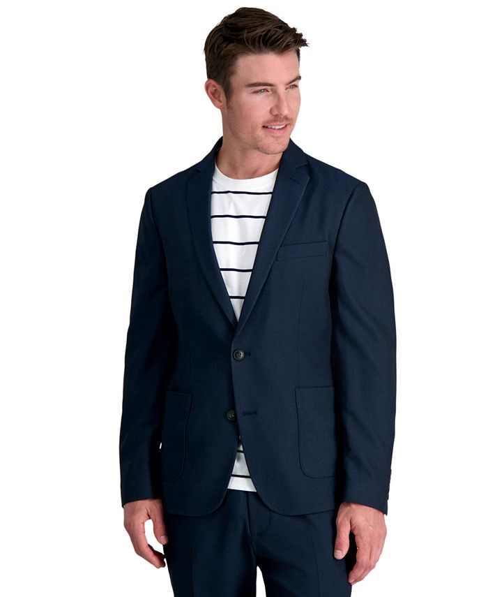 Haggar Smart Wash™ Jogger Suit Separate Jacket Slim Fit - Macy's