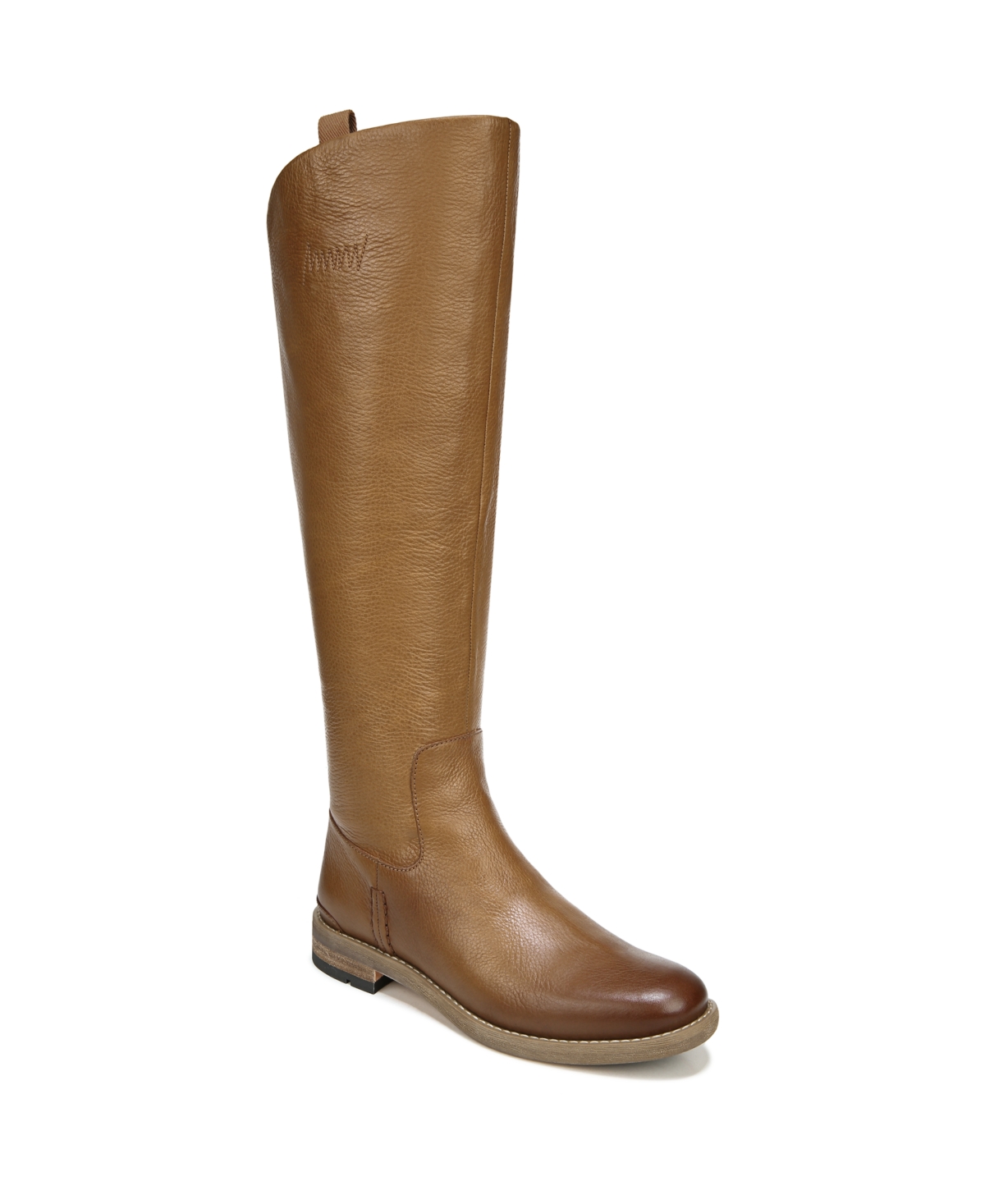 Meyer Narrow Calf Knee High Riding Boots - Tan Leather