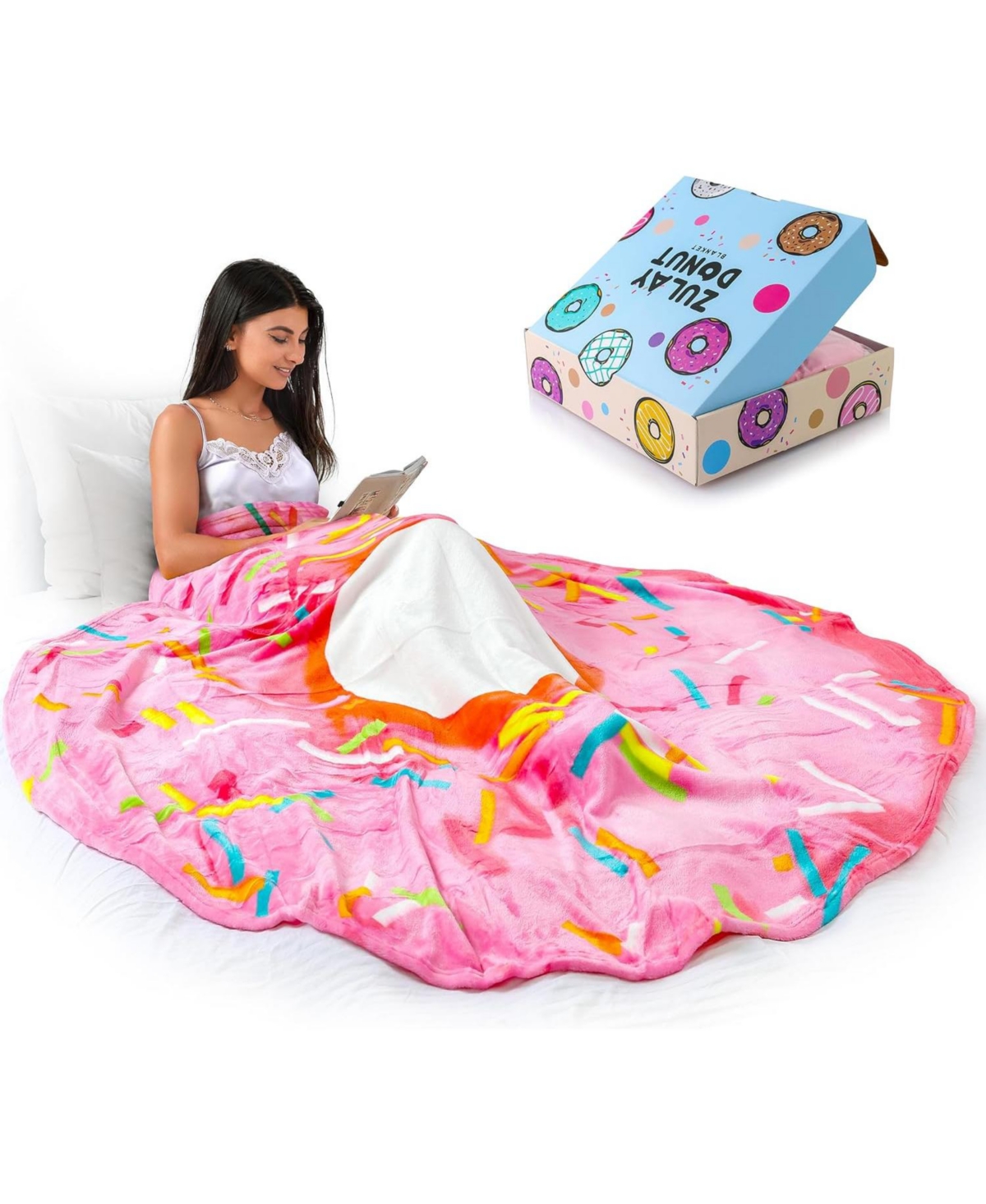 Giant Double Sided Novelty Blanket for Adults & Kids (60 Inches)