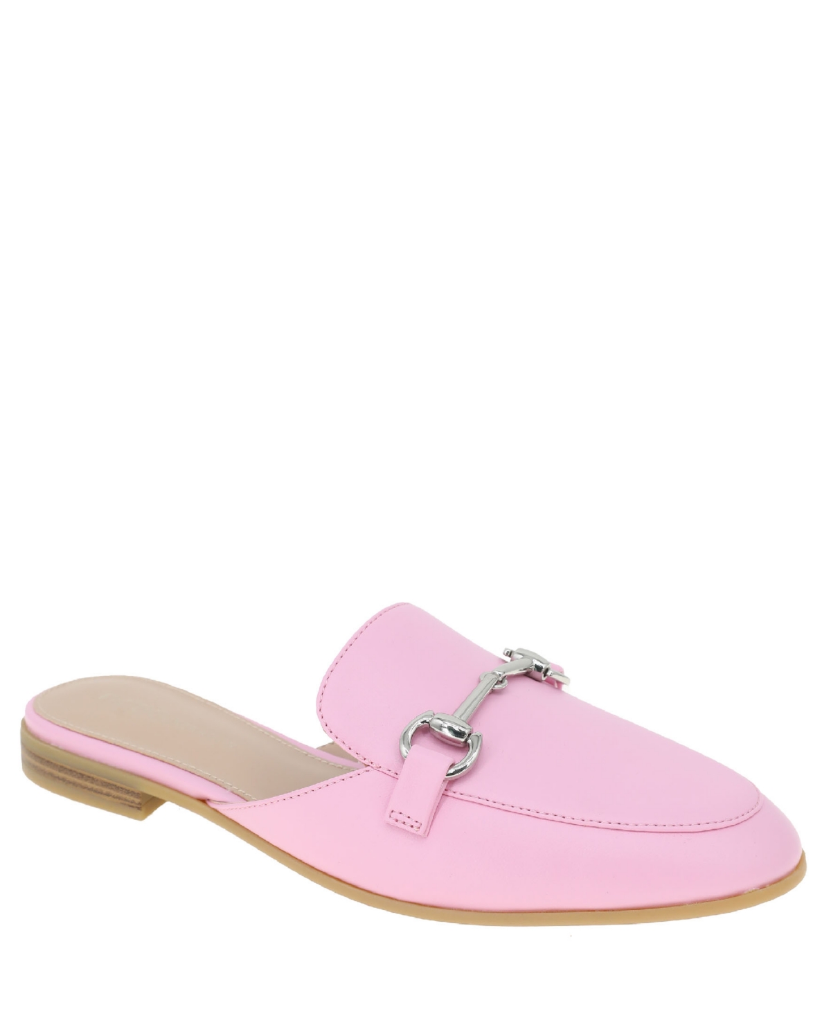 Shop Bcbgeneration Women's Zorie Tailored Slip-on Loafer Mules In Peony