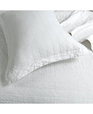 3 PCS 100% Cotton Oversized Bedspread Set Stitching - King