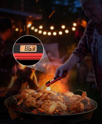 Pack of 1 TP03HW Water-Resistant Digital Instant Read Meat Thermometer