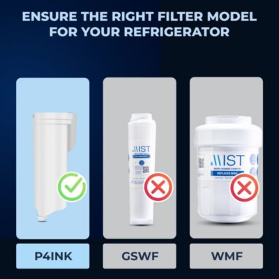 Replacement for P4INKFILTR Ice Maker Water Filter, Compatible with all GE Opal Nugget Ice Maker Water Filter, 3 Pack