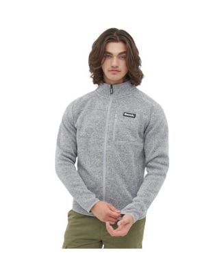 Bench DNA Men's Wylden Zip-Up Polar Fleece Funnel Neck Jacket - Macy's