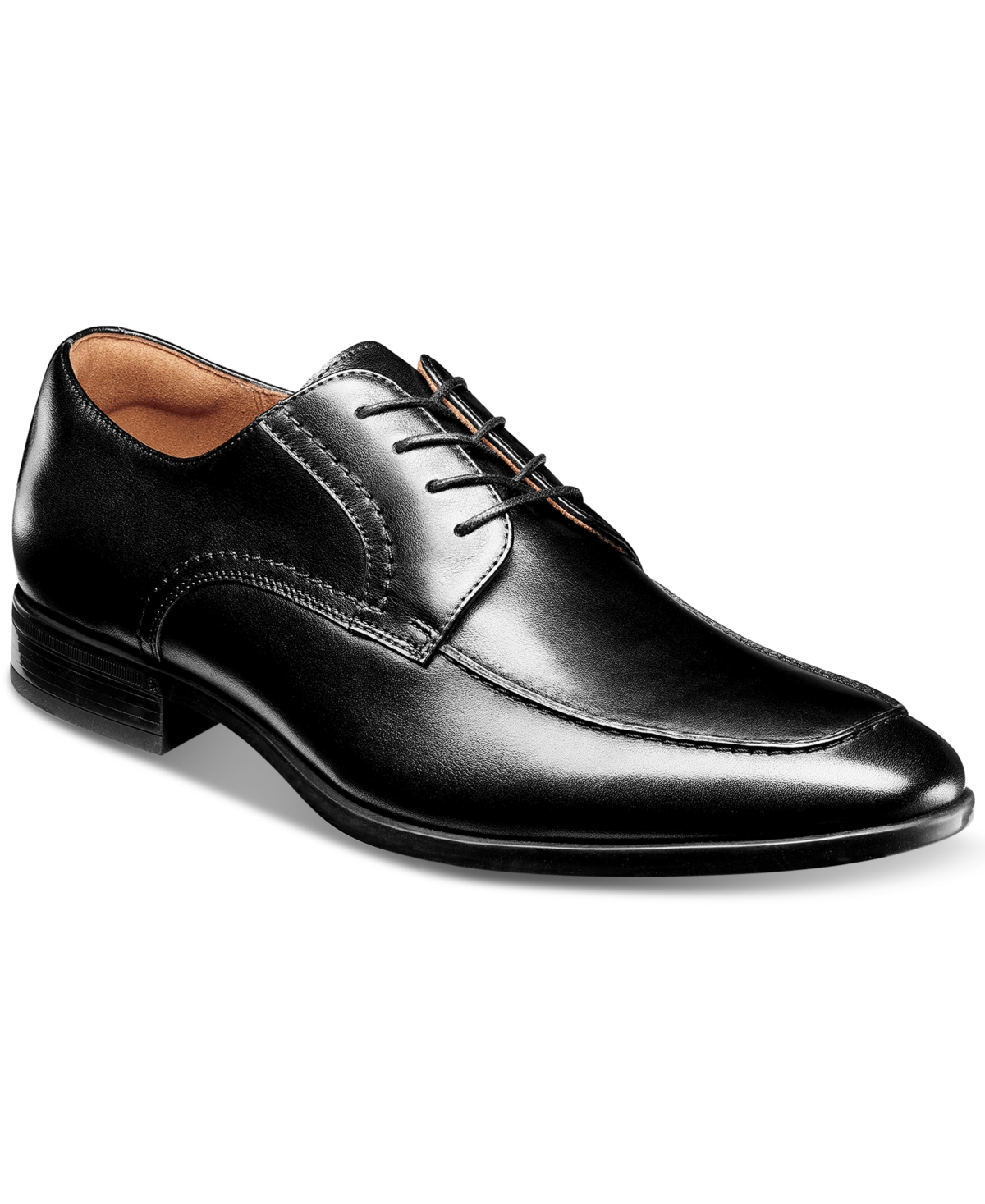 Shop Florsheim Men's Pregamo Moc-toe Oxford Dress Shoe In Black