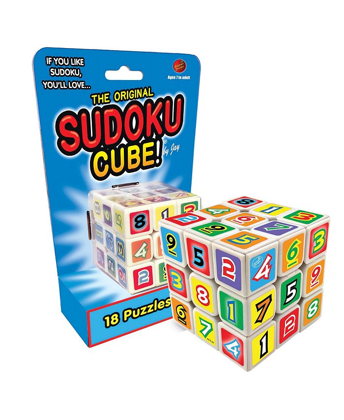 Collections Etc Sudoku 3D Cube 18 Different Puzzles in One Macy's