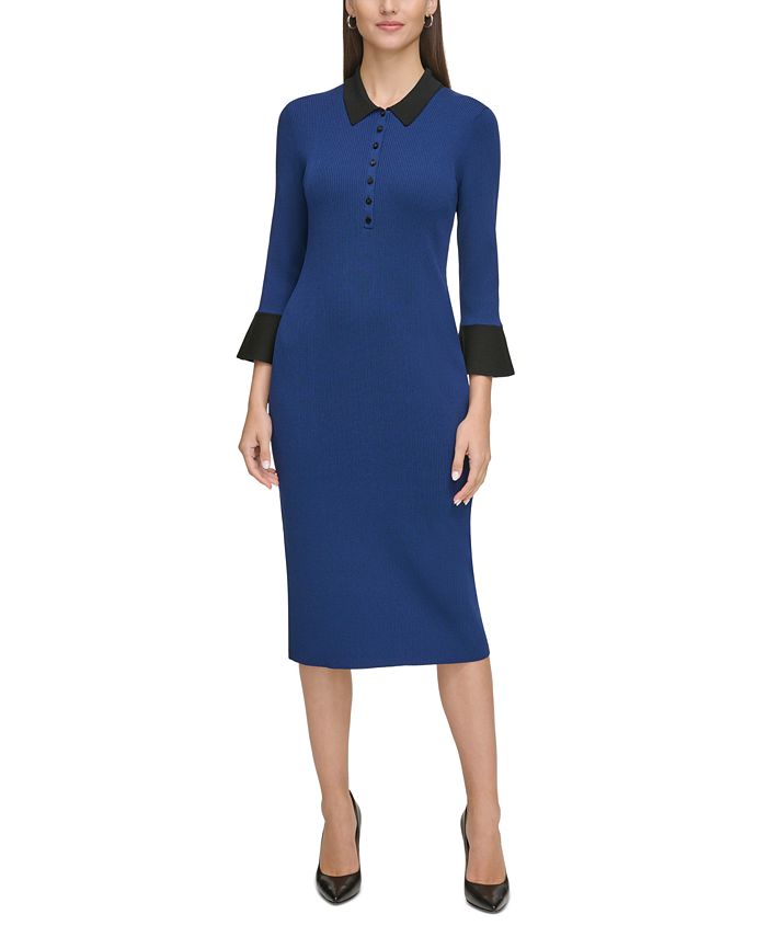 Karl lagerfeld shop blue dress