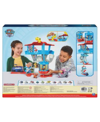 Paw Patrol Lookout Tower Playset with Toy Car Launcher Macy's