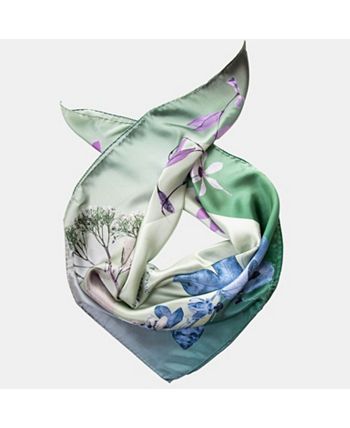 Foulard/Carré/Shawl★Foulard soie 100%★hand rolled-40g★Silk
