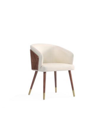 Reeva 2-Piece Leatherette Upholstered Dining Chair Set