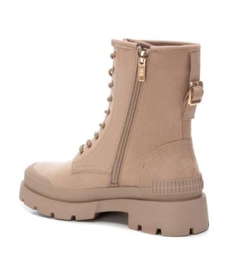 Women's Suede Lace-Up Boots By XTI