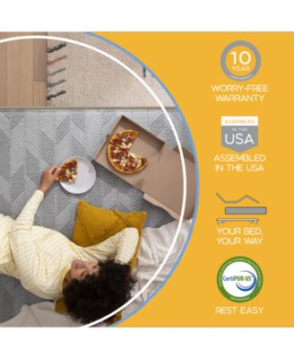 Simmons CLOSEOUT! Deep Sleep 12" Plush Hybrid Mattress - Full