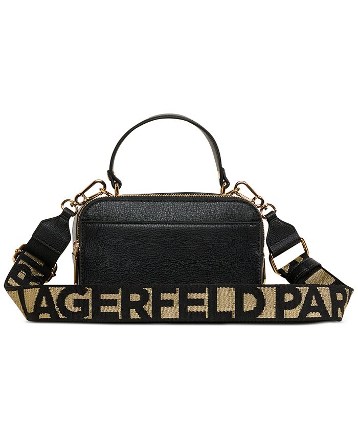 KARL LAGERFELD PARIS Simone Leather Crossbody Macy's