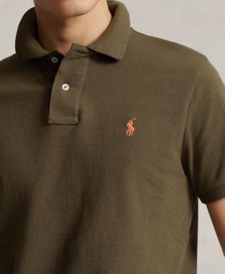 Men's Custom Slim Fit  Mesh Polo