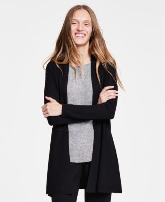Monterey Open-Front Longline Cardigan