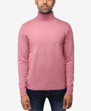 X-Ray Men's Basice Mock Neck Midweight Pullover Sweater - Macy's