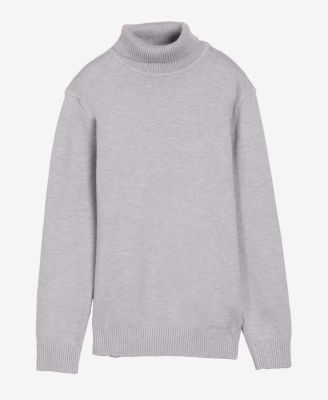 Xray Boys Basic Turtleneck Sweater - Light heather grey 28$