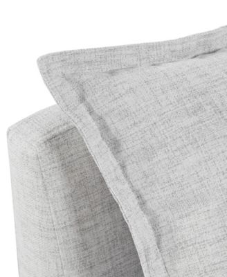 30" Molly Wide Fabric Modular Armless Chair