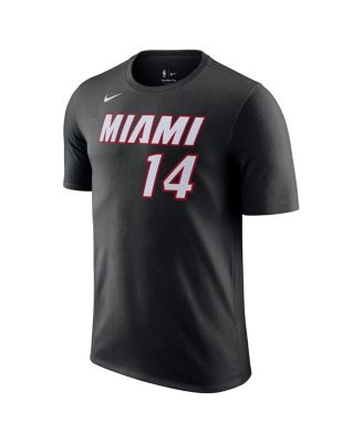 Men's Tyler Hero Black Miami Heat Icon 2022/23 Name and Number T-shirt