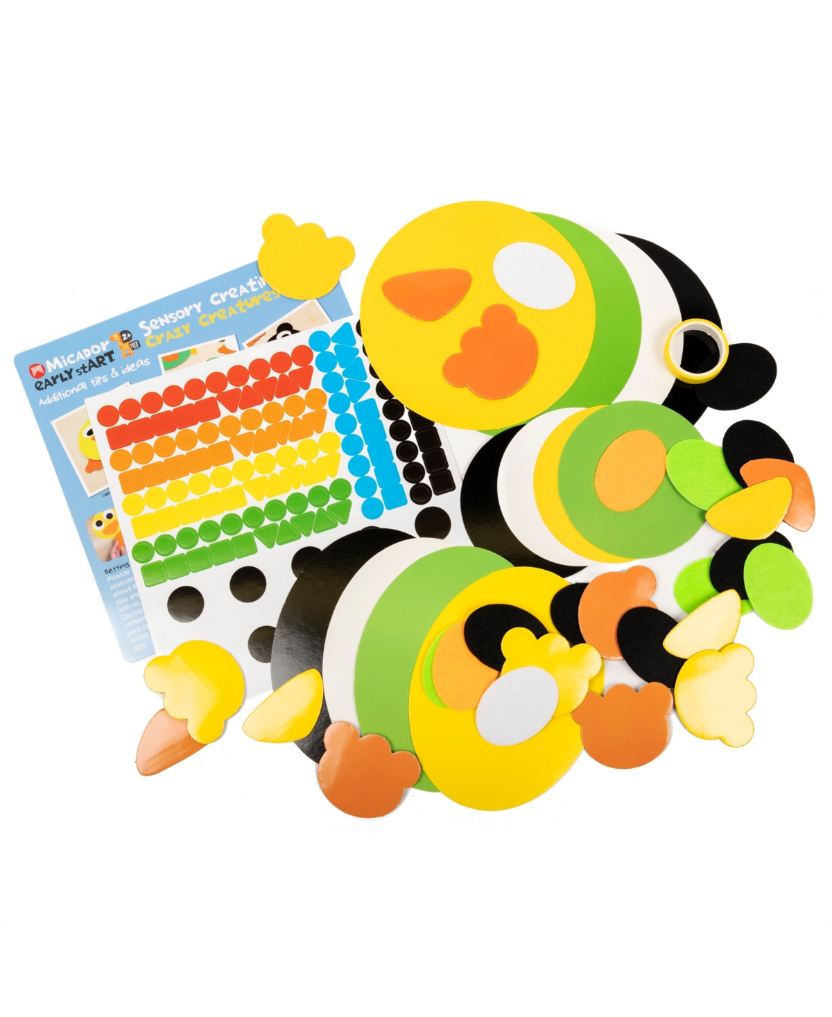 Micador Early Start Sensory Creating Pack, Crazy Creatures Sensory Pack