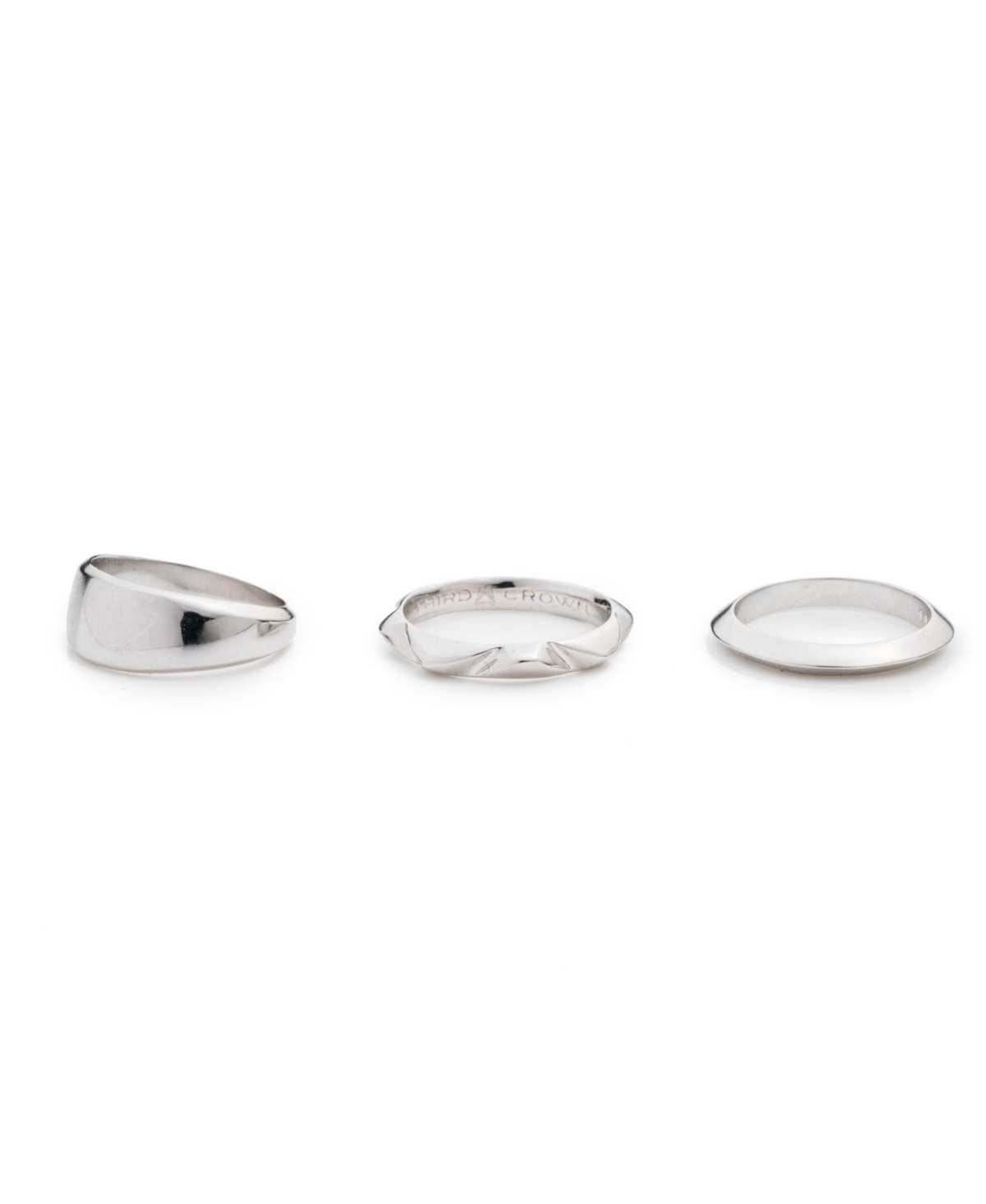 Prizm Ring Set - Silver