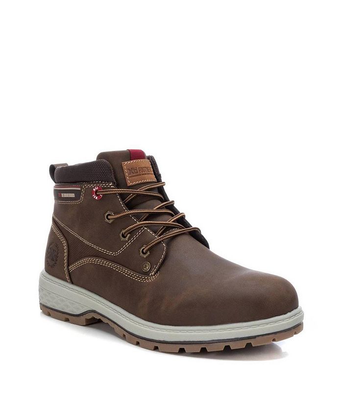 xti black ankle boots